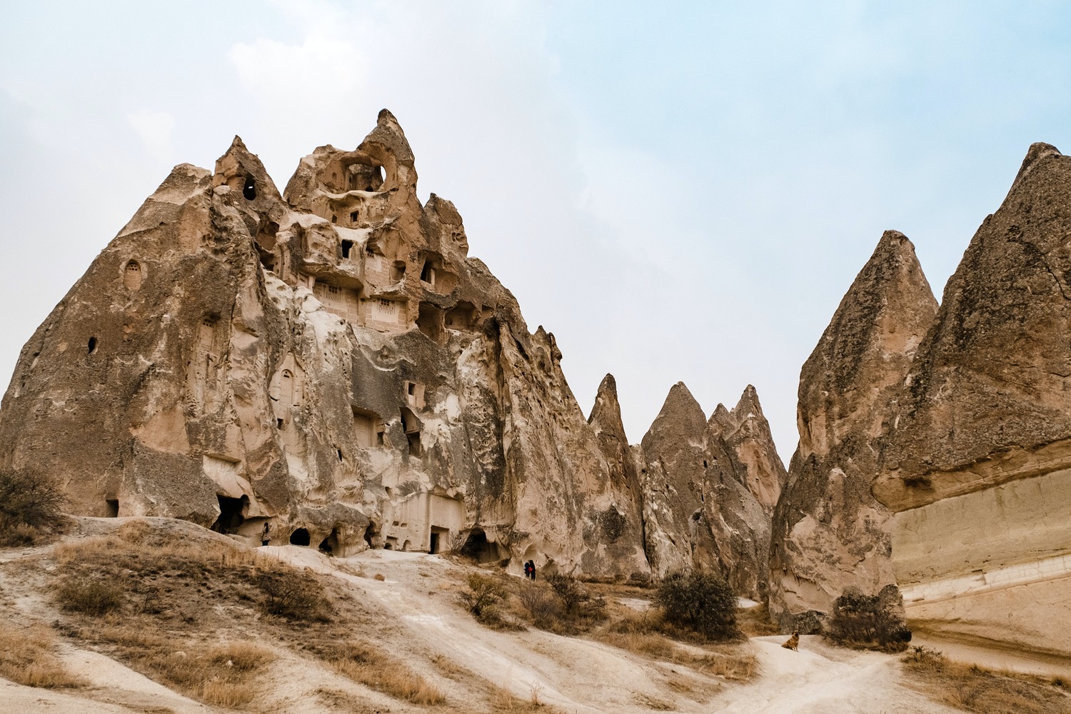 brown-rock-mountain-under